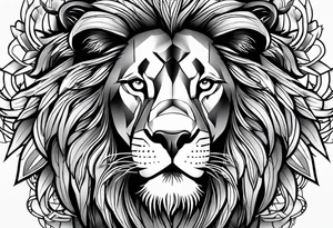 Lion tattoo idea