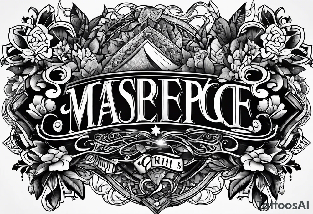 the words “ much given” tattoo idea