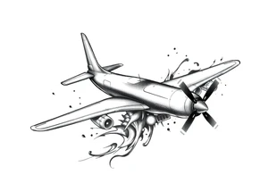 aviation tattoo idea