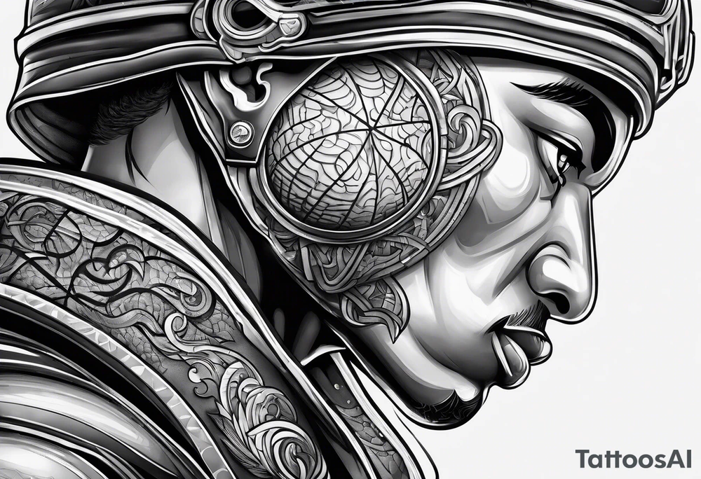 Basketball tattoo idea