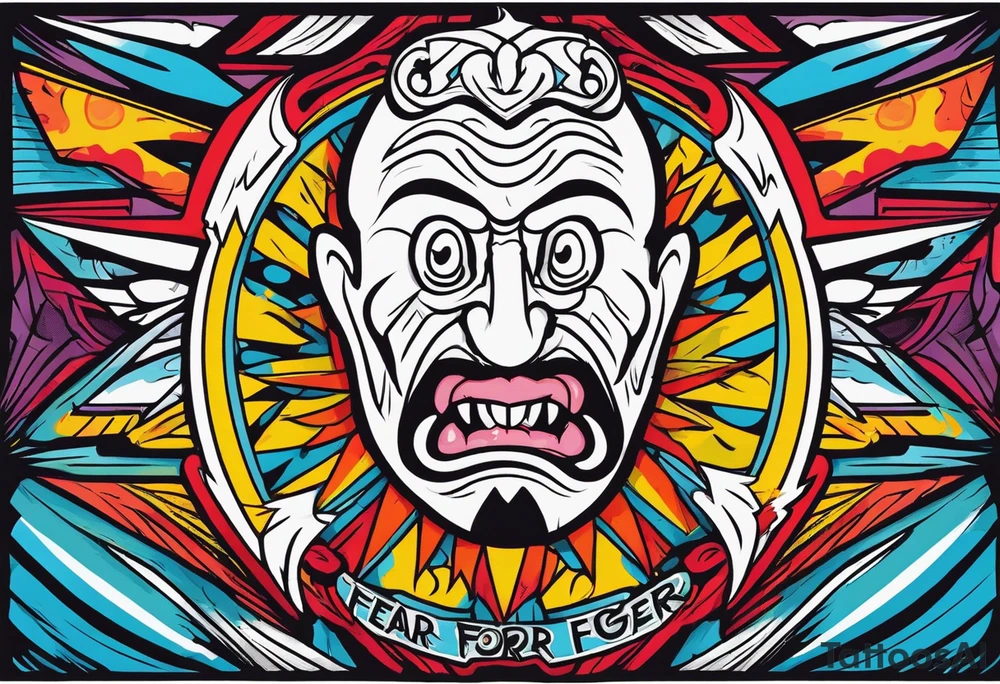 FEAR
FORGER EVERYTRHING AND RUN
FACE EVERYTHING AND RISE tattoo idea