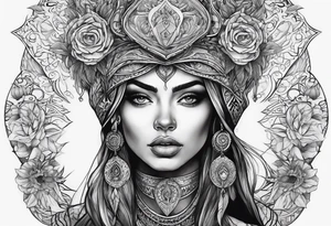 Burning Man tattoo idea