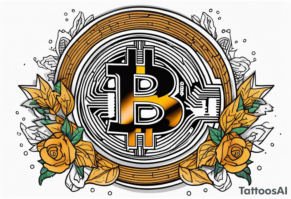 Bitcoin which broken tattoo idea