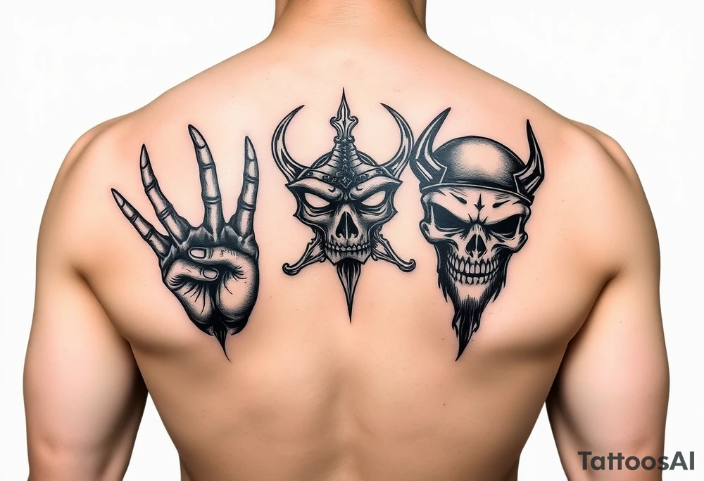 See no evil, hear no evil, speak no evil tattoo idea