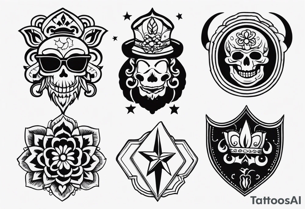 Надпись РАССВЕТ tattoo idea