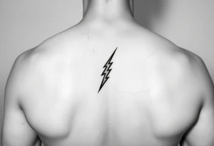 Lighting bolt
With back shadow tattoo idea