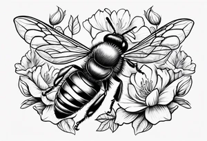 Honeybee tattoo idea