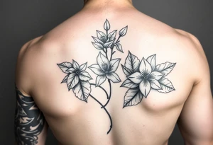 Poison ivy and water Lilly sleeves for female tattoo idea