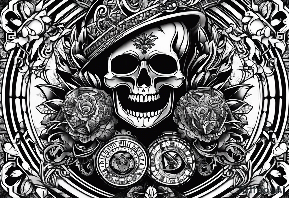 I want a tattoo containing the following two words "work hard" and "play hard". tattoo idea