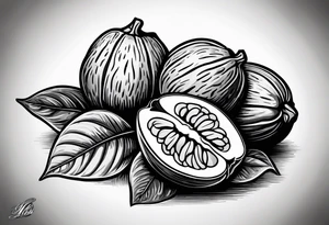 walnuts tattoo idea