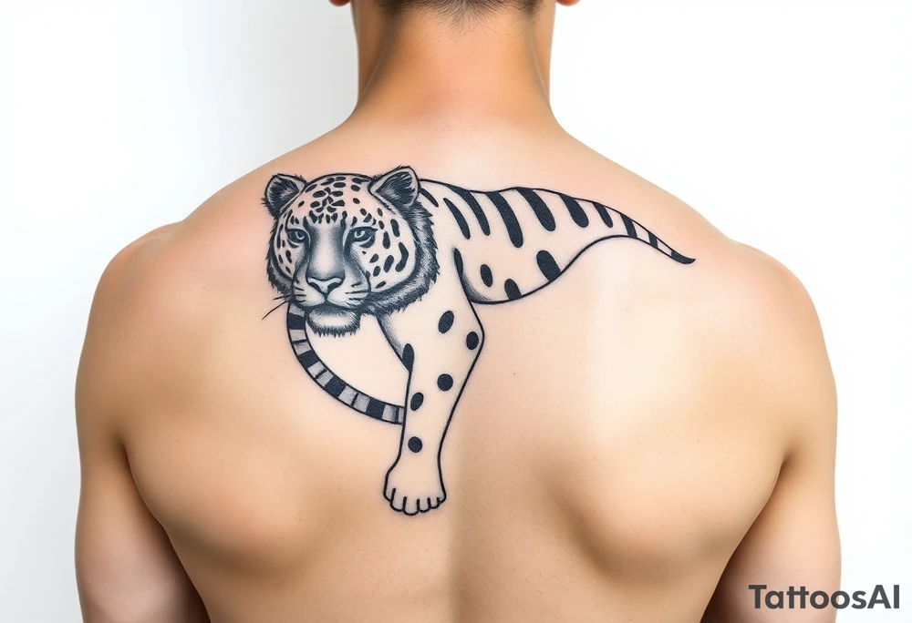 bali zoo themed tattoo idea