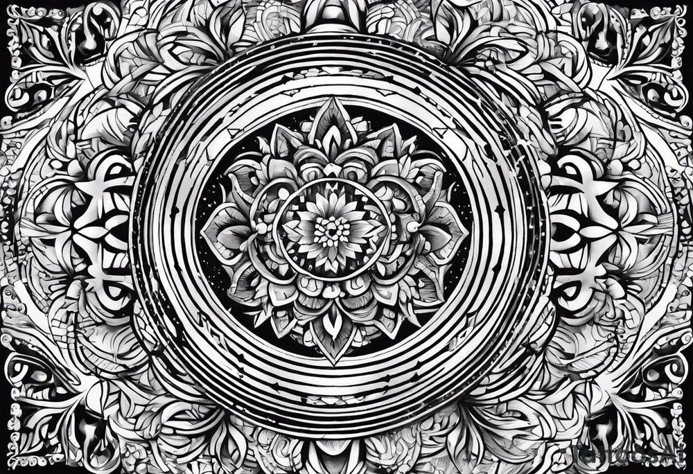 small round tattoo with open in the middle tattoo idea small round tattoo with open in the middle tattoo idea