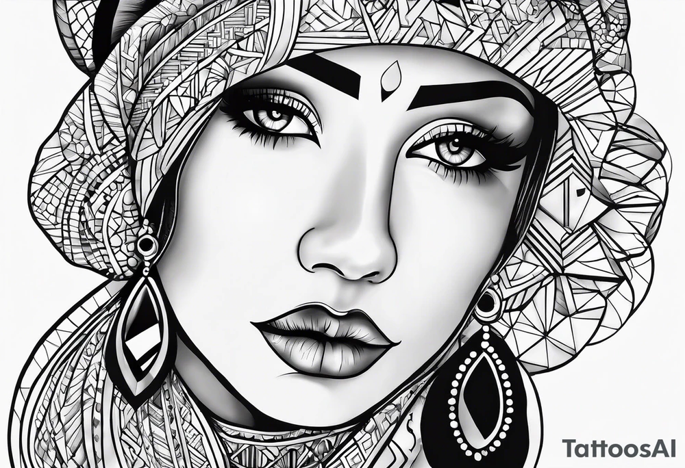 Travel the world tattoo idea