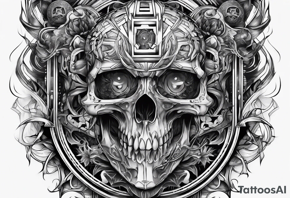 Tesseract tattoo idea