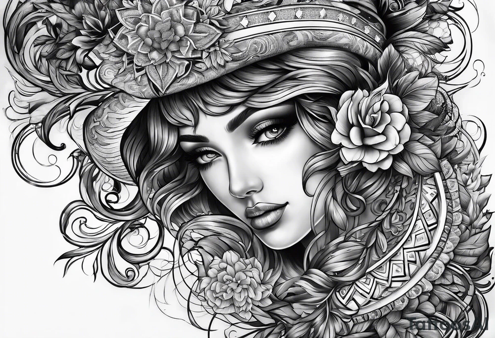 Wisdom and intelligence tattoo idea
