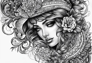 Wisdom and intelligence tattoo idea