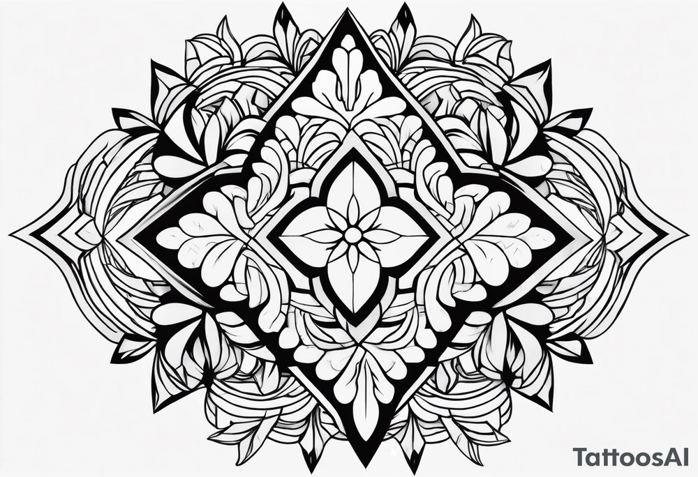 Paw print tattoo idea