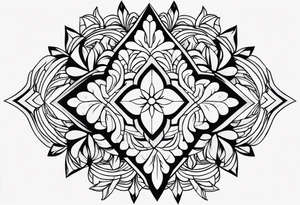 Paw print tattoo idea