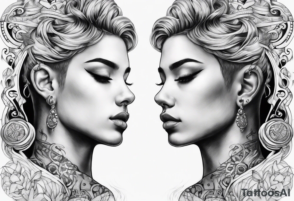 Twin Gemini son tattoo tattoo idea