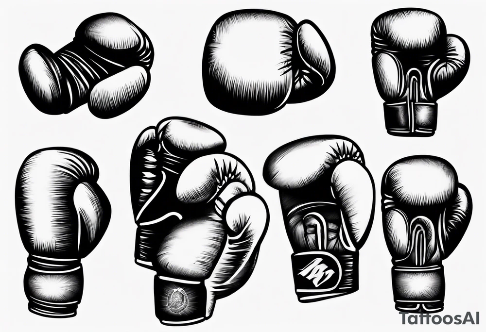 boxing gloves, Brooklyn tattoo idea