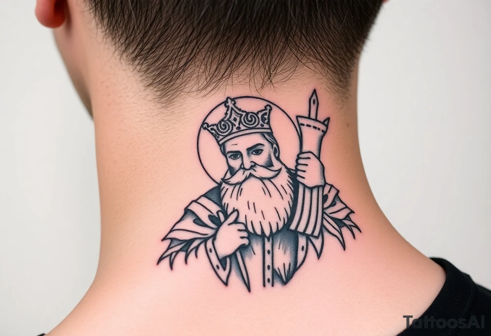 Saints like St. Nicholas or St. Andrew tattoo idea