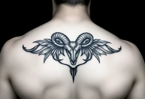 Love cancer and Taurus beautiful tattoo idea