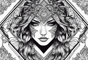 strength tattoo idea