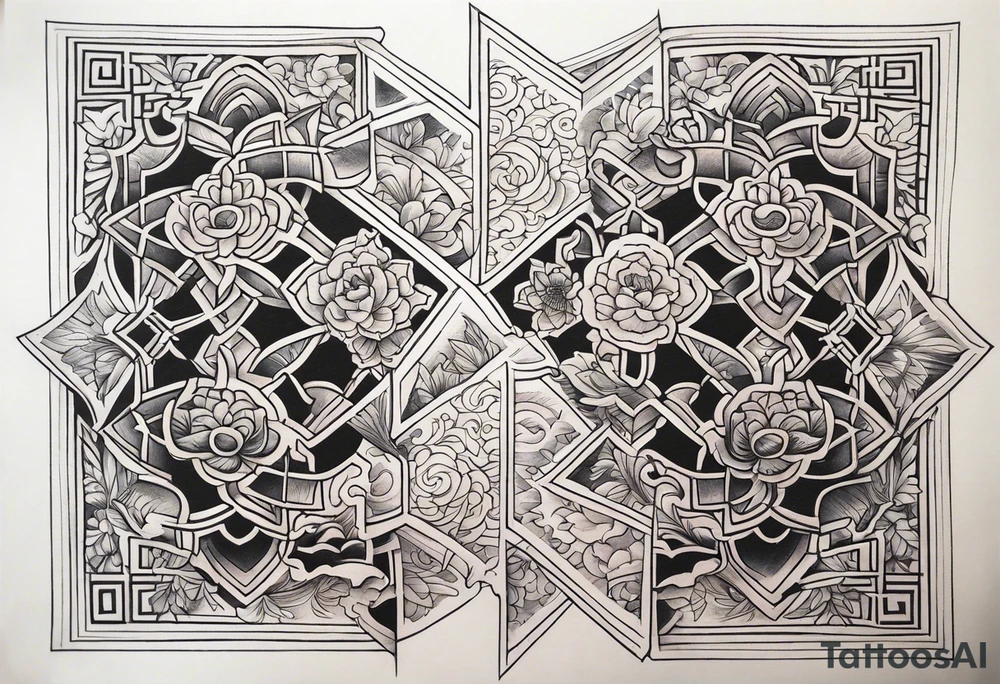 2 Puzzle pieces tattoo idea