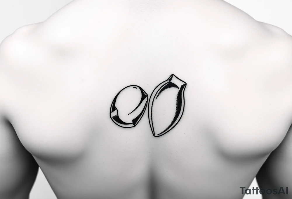 line drawing of penis tattoo idea