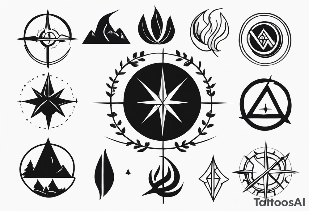 symbol for survival tattoo idea