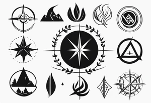 symbol for survival tattoo idea