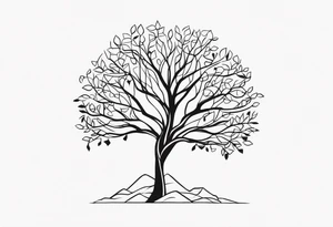 Byte tree for forearm tattoo idea