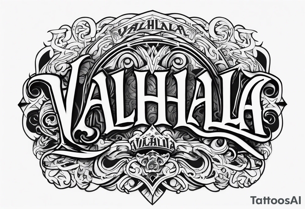 Valhalla tattoo idea