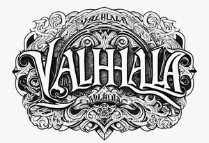 Valhalla tattoo idea