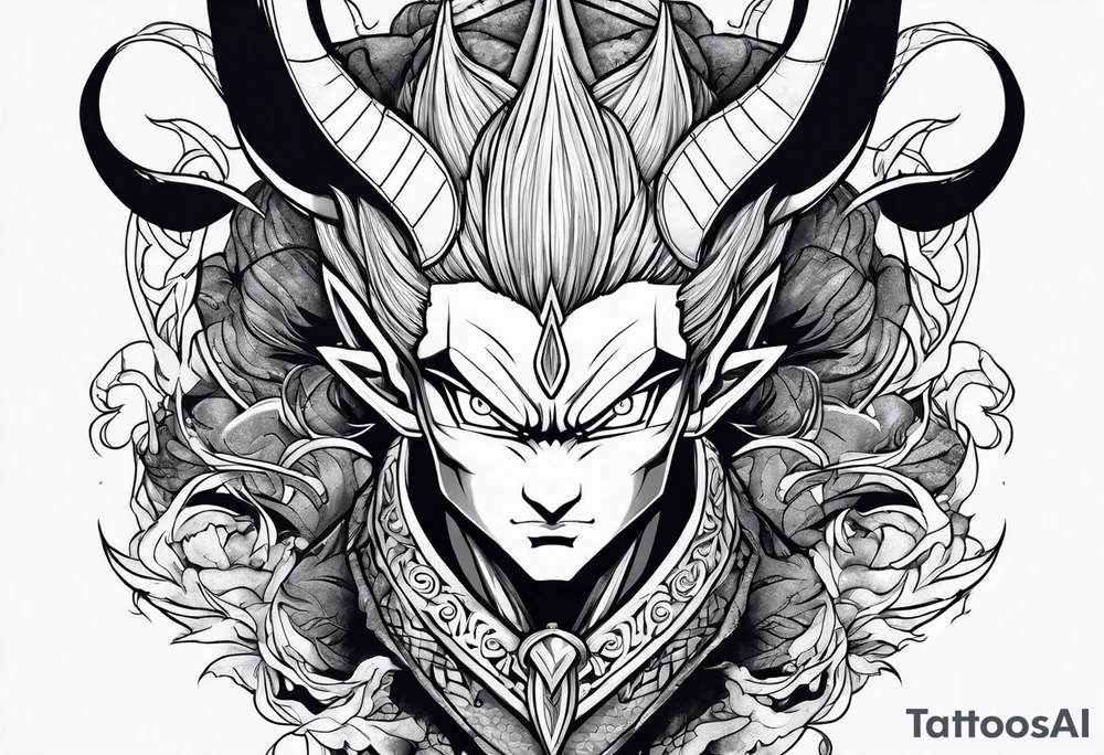 majin tattoo idea
