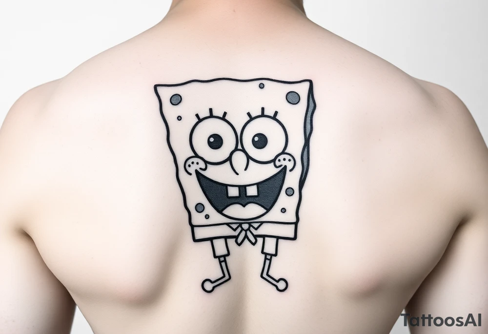 SpongeBob tattoo idea