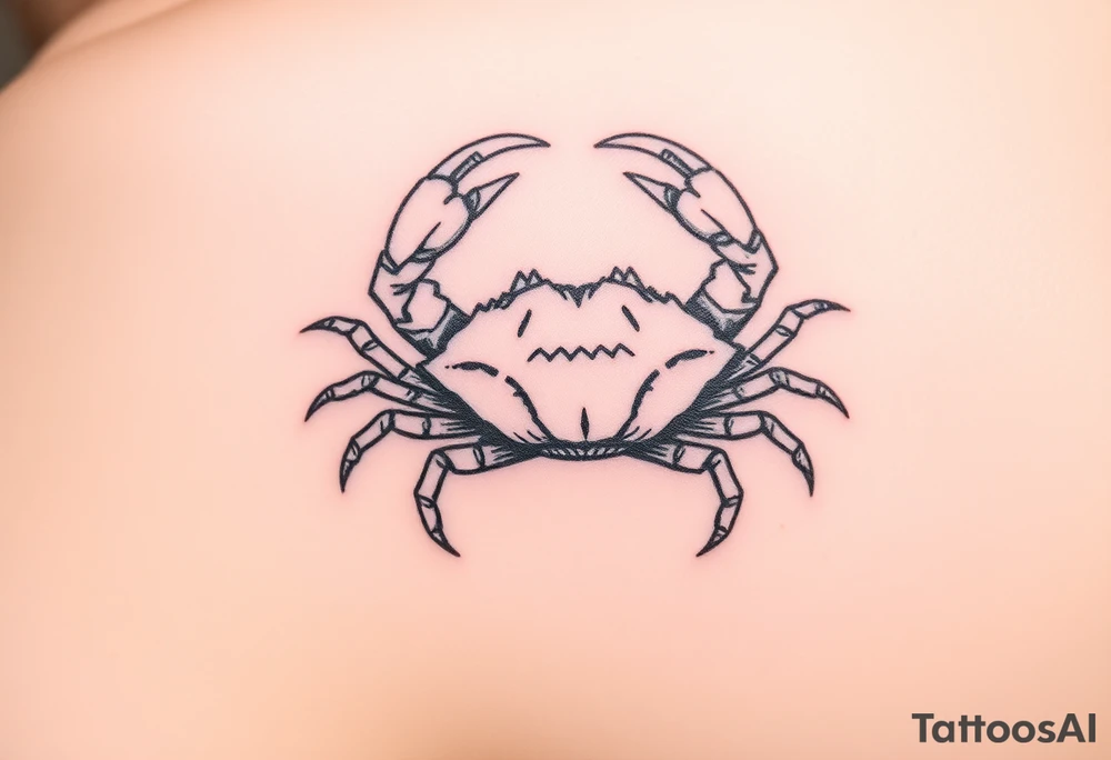 My zodiac sign is a crab.
I was born in 1966. tattoo idea