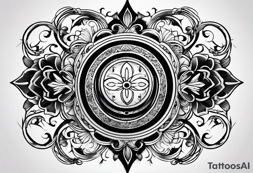 infinity symbol tattoo idea