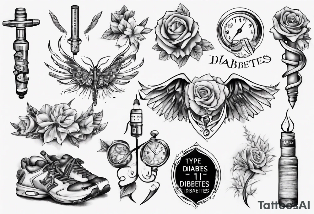 type 1 diabetes tattoo idea