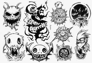 Soul eater tattoo idea