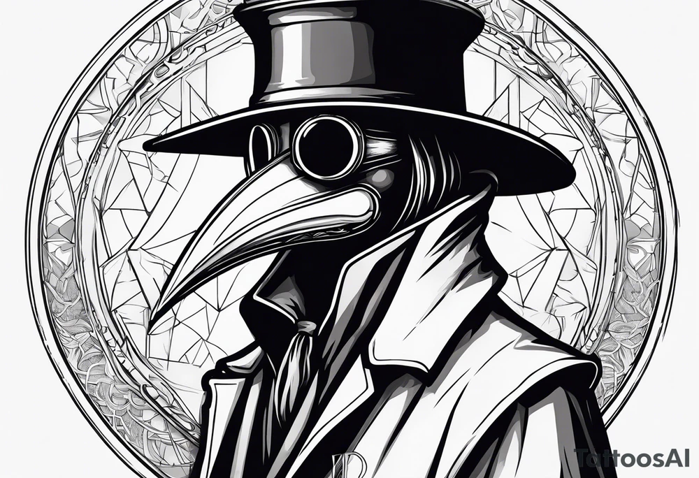 plague doctor tattoo idea