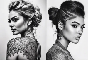 shoulder tattoo ideas cultural tattoo idea