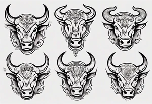 bull tattoo idea