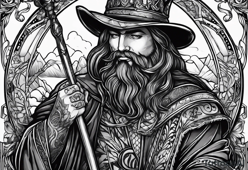 The fool tarot tattoo idea