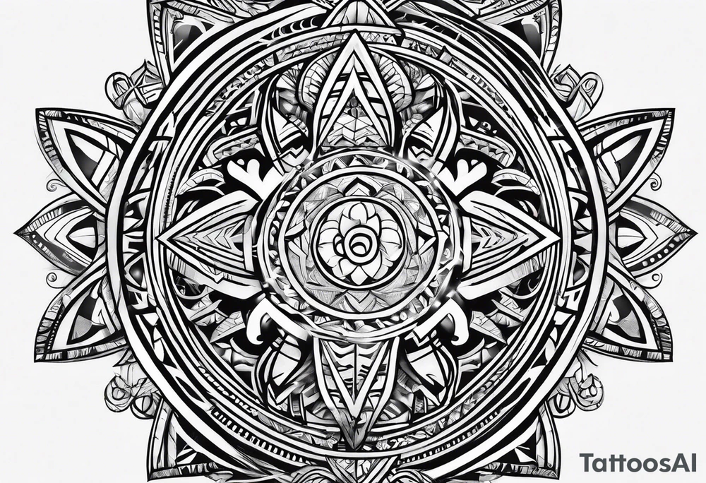 Tongan tribal tattoo tattoo idea