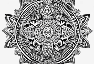 Tongan tribal tattoo tattoo idea