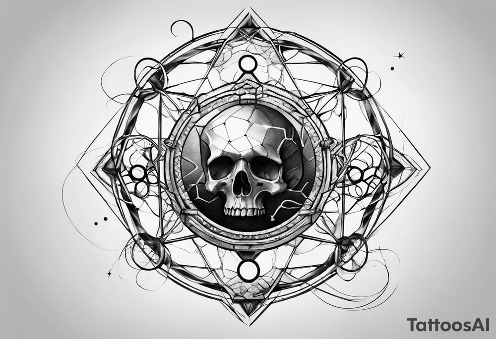 Chemistry adrenaline molecular structure tattoo idea