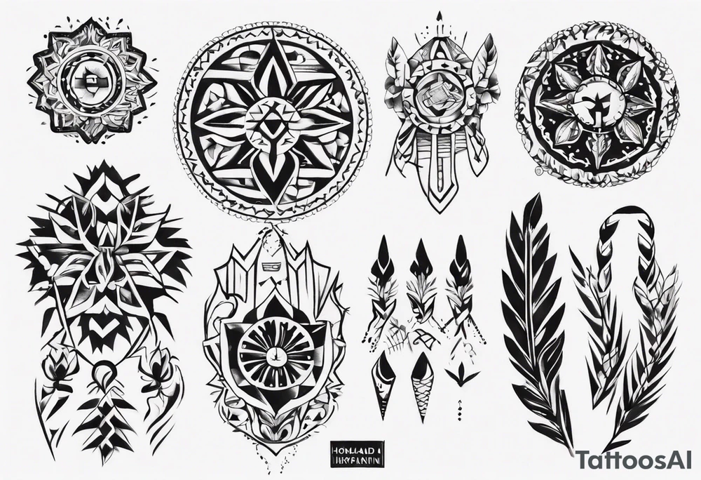 Homeland Ukraine tattoo idea