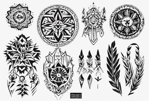 Homeland Ukraine tattoo idea