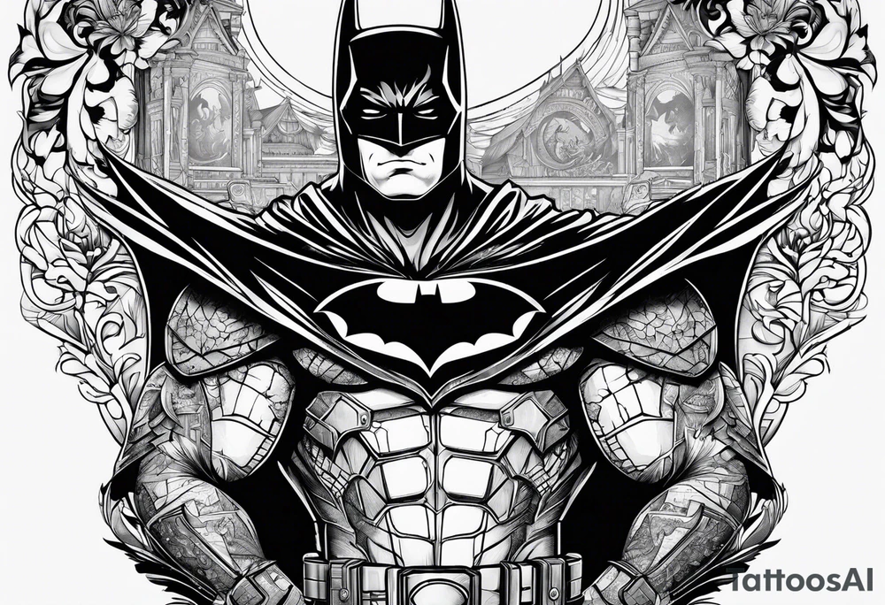 Batman starring tattoo idea